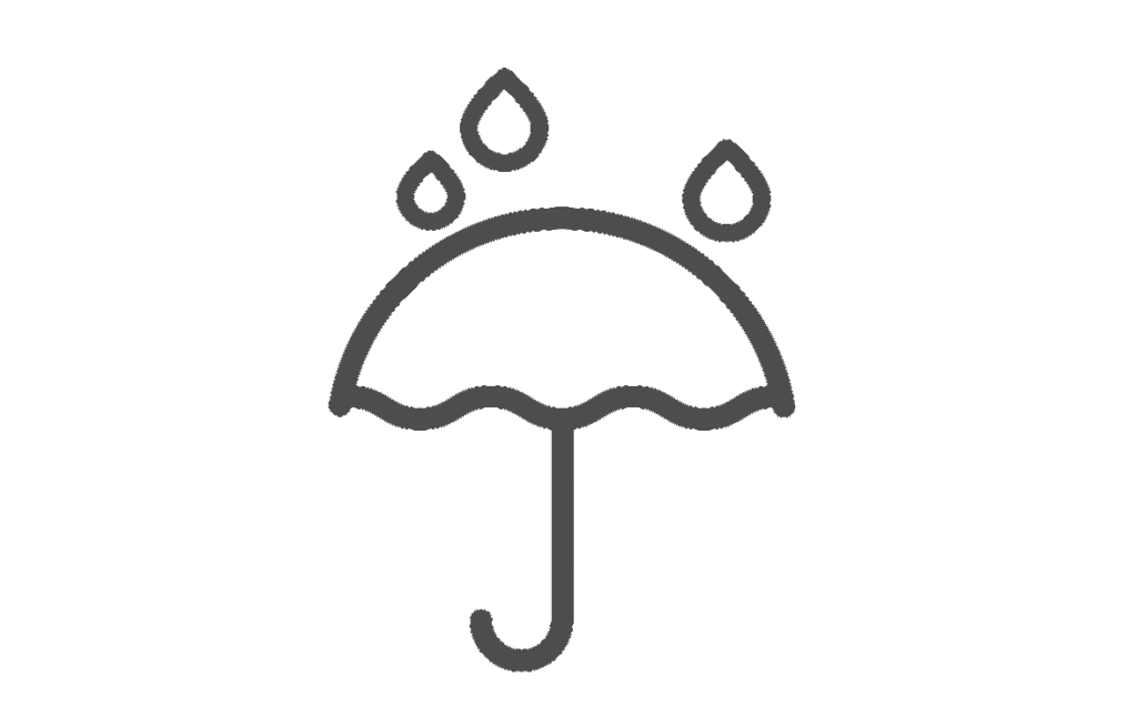 Terrarium versiegeln Regenschirm